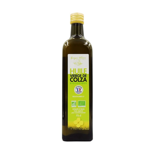 Huile vierge de colza BIO France bouteille 75cl