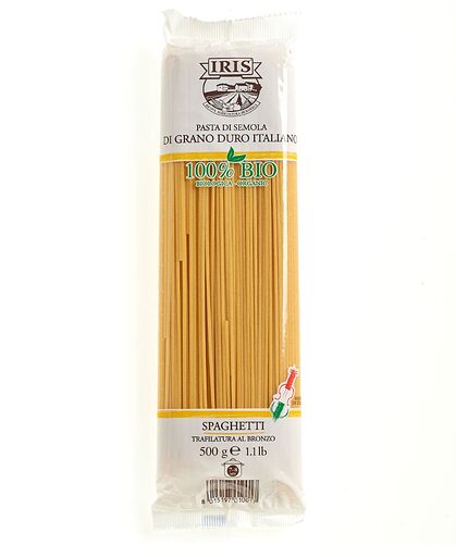 Spaghettis blanches (Spaghetti semola) bio - Iris - 500 g