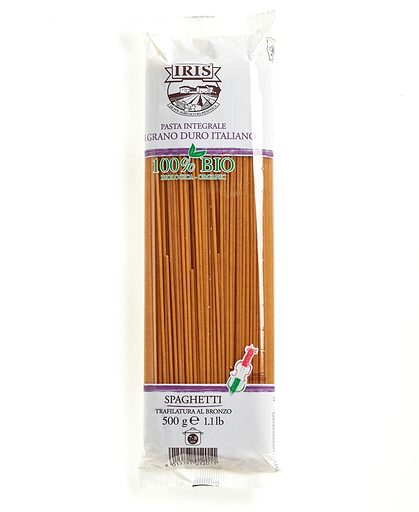 Spaghettis complets (Spaghetti integrali) bio - Iris - 500 g