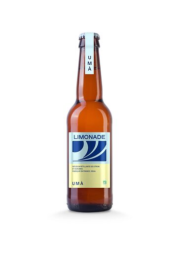 Limonade bio (bouteille verre) - Uma - 33 cl