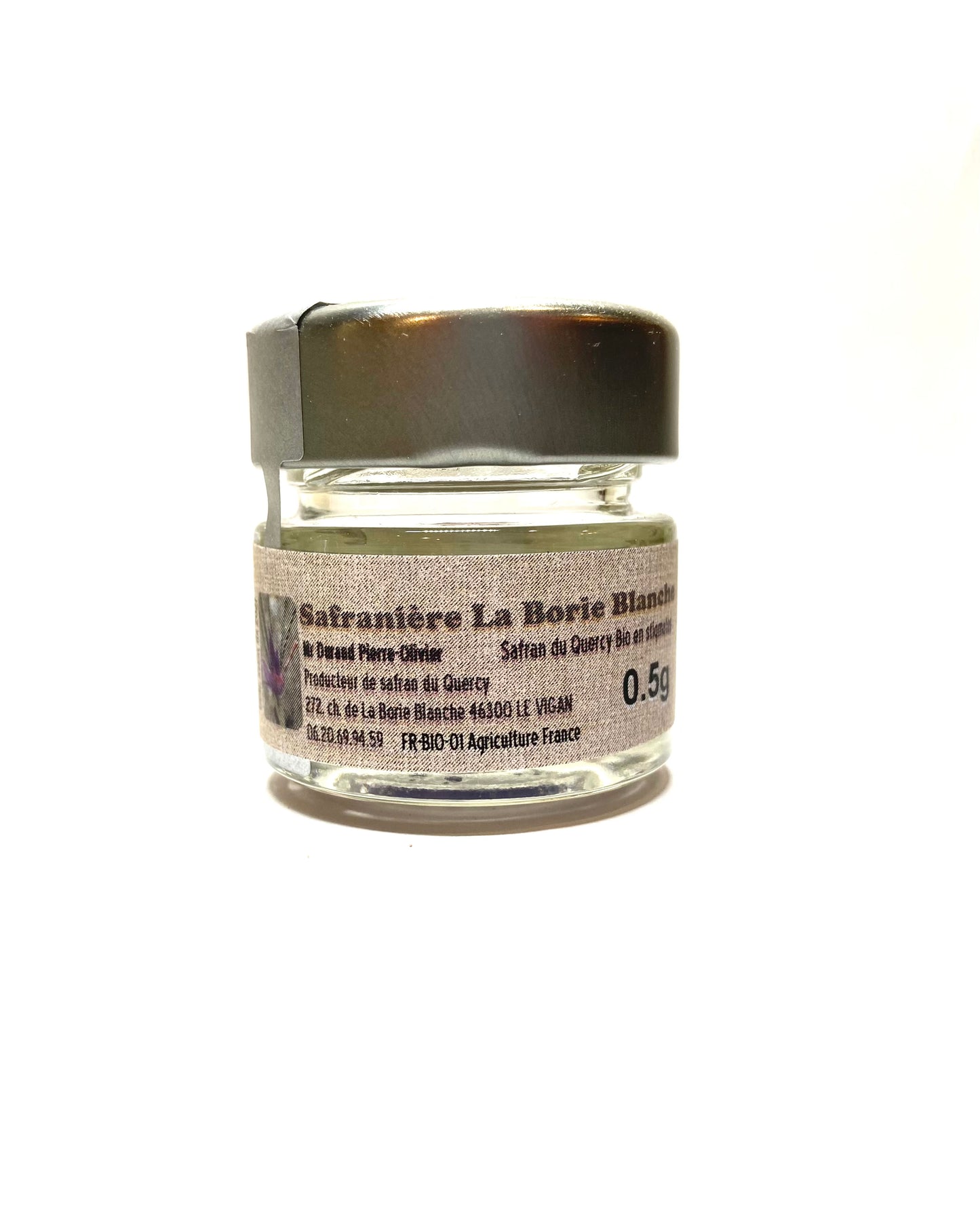 Safran en stigmate Bio du Quercy 0,5g