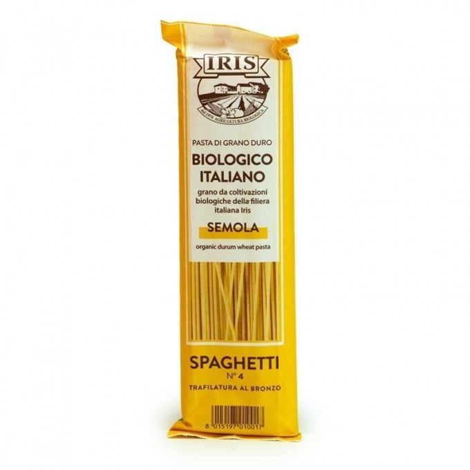 Spaghettis blanches (Spaghetti semola) bio - Iris - 500 g
