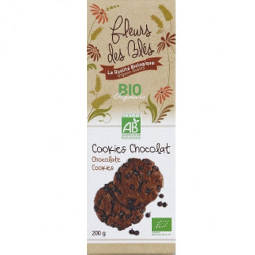 Biscuits cookies chocolat BIO paquet 200g