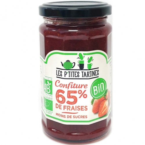 Confiture de fraises BIO pot 255g
