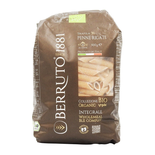 Pâtes Penne rigate complet BIO pqt 500g 1881