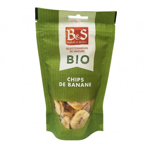 Chips de bananes BIO paquet 70g B&S