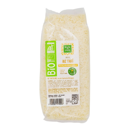 Riz Thaï blanc BIO Grain De Frais 500g