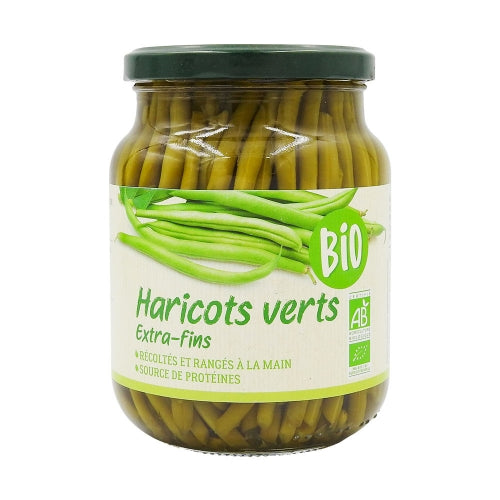 Haricots verts extra fins BIO bocal 720ml
