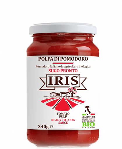 Pulpe de tomate nature (Pomodoro semplice) bio - IRIS - 340 g