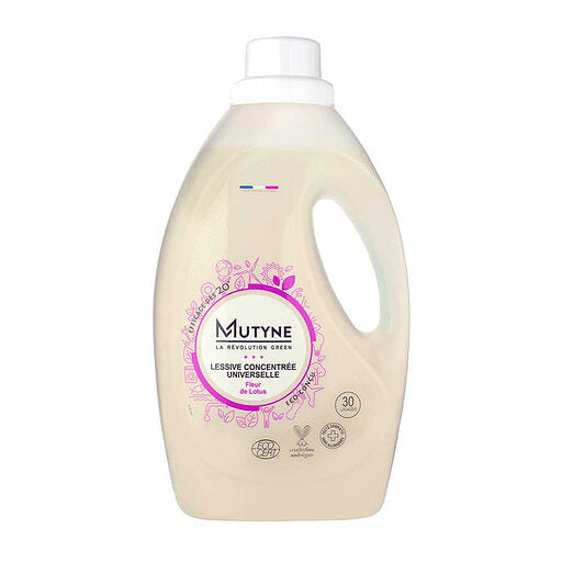 Lessive liquide universelle parfumé Fleur de lotus - Mutyne - 1.50 l