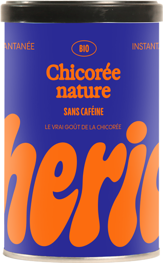 Chérico - Pot Soluble Chicorée Nature bio 80g | 20 Tasses
