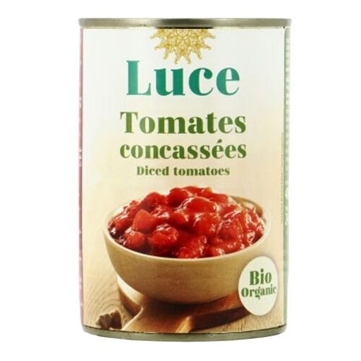 Tomates concassees bio - Luce - 400 g