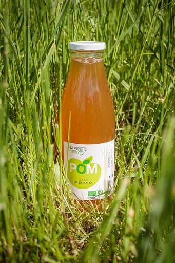 75cl - Pur jus de pomme bio - La Reinette