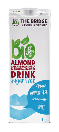 Boisson d'amandes 3% sans sucre bio - The Bridge - 1L