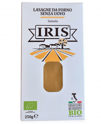 Lasagnes (Lasagne Senza Uovo) bio - Iris - 250 g