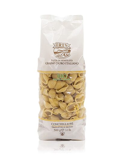Conchiglioni demi-complètes (Conchiglioni semolato) bio - Iris - 500g