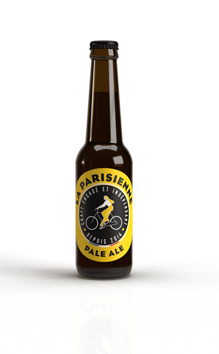 33cl - La Parisienne Blonde - Pale Ale 5,5° bio (réemploi) - Brasserie La Parisienne