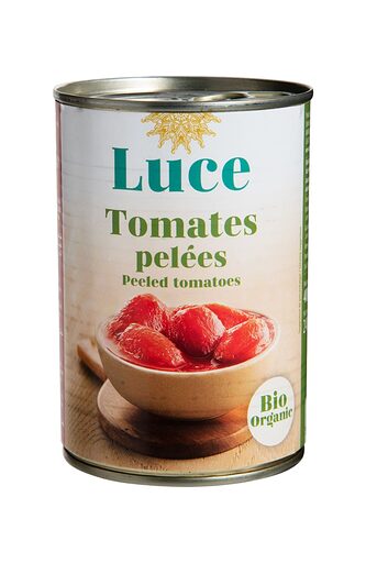 Tomates pelées bio - Luce - 400 g