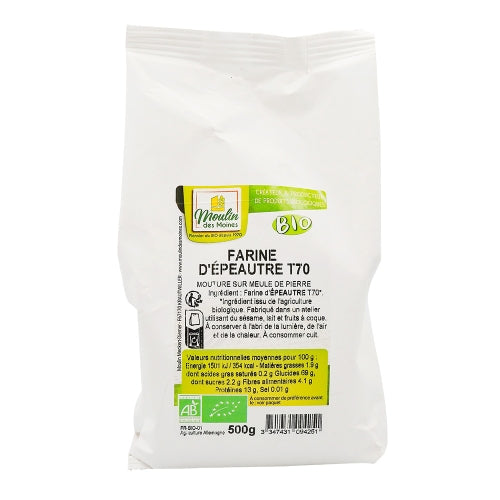 Farine d'épeautre BIO paquet 500g