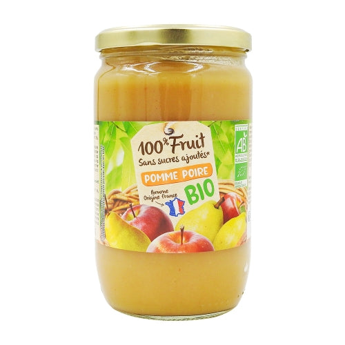 Purée de pomme et poire BIO bocal 680g