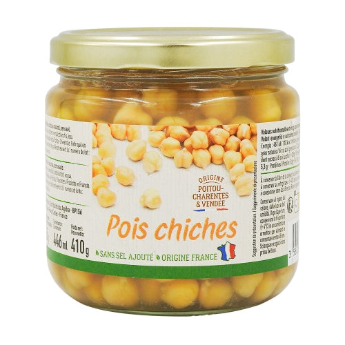 Pois chiches Poitou Charentes conserve, 265g