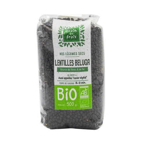 Lentilles beluga BIO France, 500g