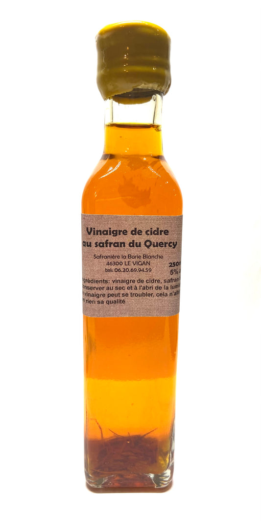 Vinaigre de Cidre au safran du Quercy