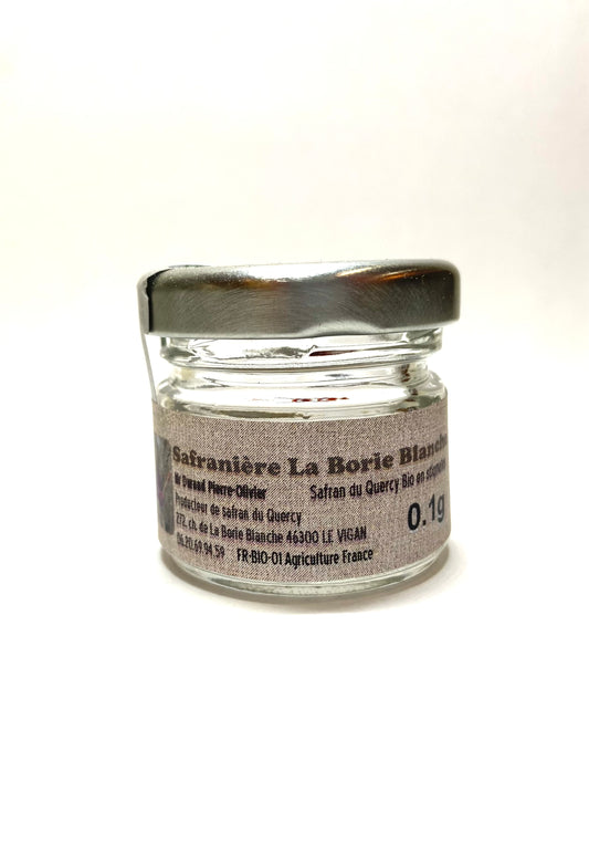 Safran en stigmate Bio du Quercy 0,1g
