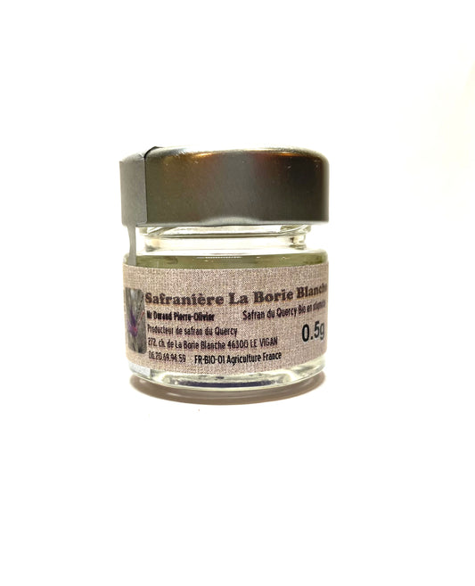Safran en stigmate Bio du Quercy 0,5g