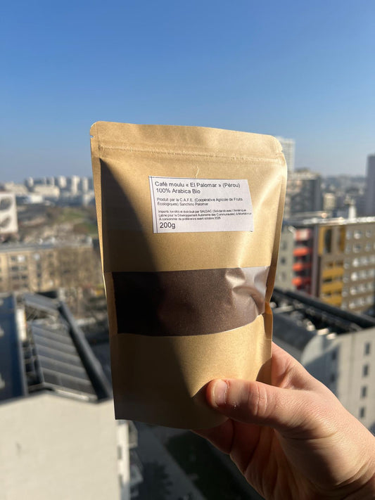 Café Pérou - El Palomar torréfaction artisanale 100% arabica moulu 250g