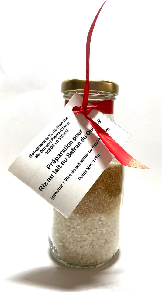 Préparation pour riz au lait au safran du Quercy