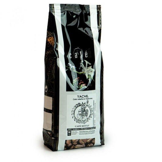 Café Yachil - Coop Zapatiste 100% arabica moulu 1kg