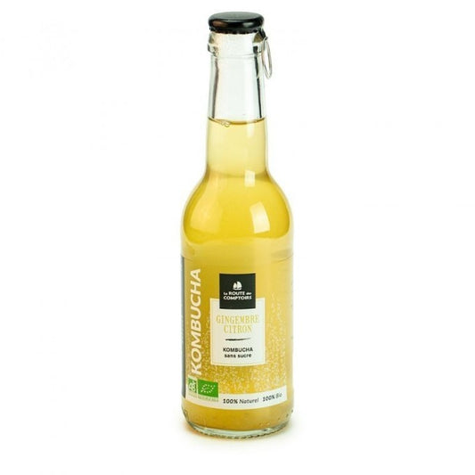 Kombucha gingembre-citron 25cl Bio