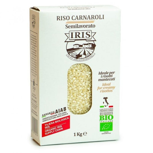 Riz risotto - Riz Carnaroli - semi-complet 1kg Bio