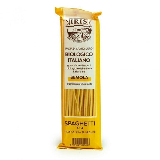 Spaghettis blanches (Spaghetti semola) bio - Iris - 500 g
